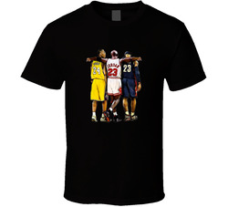 Kobe Bryant Michael Jordan Lebron James Basketball Legends T Shirt Kobe Bryant Michael Jordan Lebron James Basketball Legends T Shirt