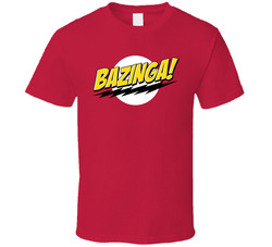 Bazinga Big Bang Theory Tv T Shirt