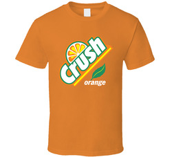 Orange Crush Soft Drink Pop Orange T Shirt