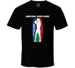 Basketball Africa League Sports Logo Fan T Shirt Basketball Africa League Sports Logo Fan T Shirt