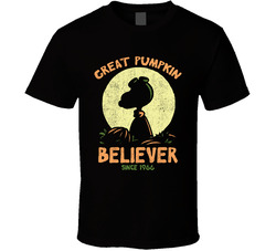 Great Pumpkin Believer Since 1966 Charlie Brown Snoopy Halloween T Shi Great Pumpkin Believer Since 1966 Charlie Brown Snoopy Halloween T Shi