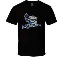 Danbury Trashers Uhl Hockey Team Black T Shirt Danbury Trashers Uhl Hockey Team Black T Shirt