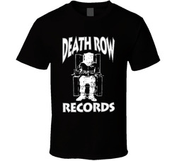 Death Row Records Logo T Shirt Death Row Records Logo T Shirt
