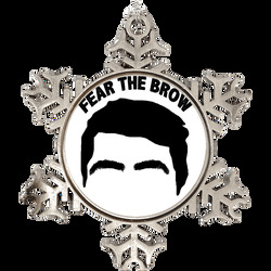 Luka Garza Fear The Brow University Of Iowa Basketball Fan Holiday Orn Luka Garza Fear The Brow University Of Iowa Basketball Fan Holiday Orn