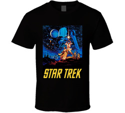 Star Wars Star Trek Mashup Parody Funny Joke Nerd T Shirt Star Wars Star Trek Mashup Parody Funny Joke Nerd T Shirt
