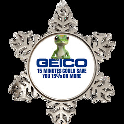 15 Minutes Could Save You Geico Most Memorable Ad Slogan Holiday Ornam