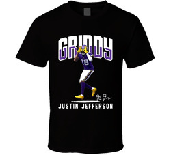 Justin Jefferson Griddy Fan T Shirt