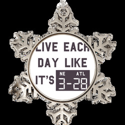 Live Each Day Like It's 28 3 Atlanta New England Football Holiday