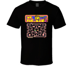 Ms Pac Man 1982 Best Video Games Of All Time T Shirt Ms Pac Man 1982 Best Video Games Of All Time T Shirt
