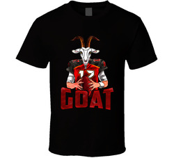 Tom Brady Goat Cartoon Tampa Bay Football T Shirt