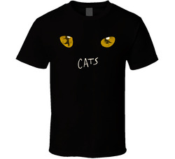 Cats Broadway Musical Show Black T Shirt