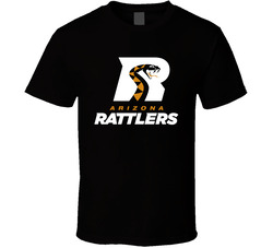 Arizona Rattlers Arena Football League Team Sports Fan T Shirt Arizona Rattlers Arena Football League Team Sports Fan T Shirt