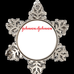 Johnson And Johnson Best Over The Counter Medication Logo Holiday Orna