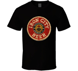 Iron City Beer Pittsburgh Brewing Worn Look T Shirt Iron City Beer Pittsburgh Brewing Worn Look T Shirt