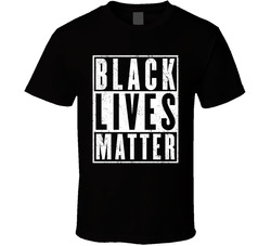 Black Lives Matter Civil Rights Awareness Worn Look Dog T Shirt