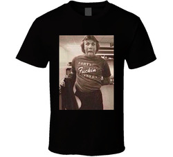 Forty Fckin Niners Joe Montana 70s 80s T Shirt