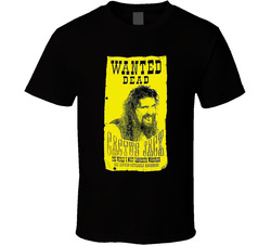 Cactus Jack Wanted Dead Wrestling T Shirt Cactus Jack Wanted Dead Wrestling T Shirt