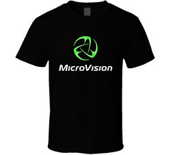 Microvision Incorporated Nasdaq Company Logo Employee Fan T Shirt Microvision Incorporated Nasdaq Company Logo Employee Fan T Shirt