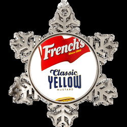 French's Classic Yellow Mustard Halloween Costume Holiday Ornamen French's Classic Yellow Mustard Halloween Costume Holiday Ornamen