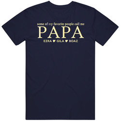 Papa For Tamar T Shirt Papa For Tamar T Shirt