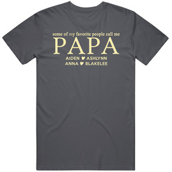 Papa For Amber T Shirt Papa For Amber T Shirt