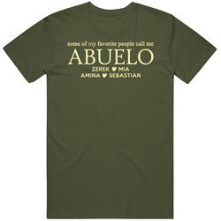 Abuelo For Zachira T Shirt Abuelo For Zachira T Shirt