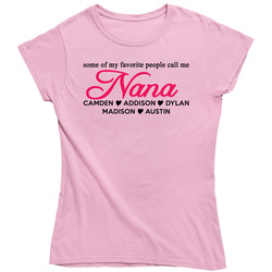 Nana For Austin Ladies T Shirt Nana For Austin Ladies T Shirt