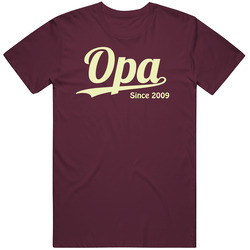 Opa Since 2009 T Shirt