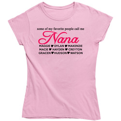 Nana For Sarah King Ladies T Shirt