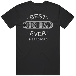 Best Dog Dad Bradford T Shirt