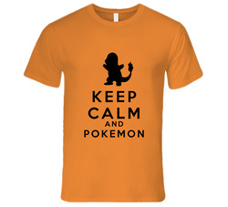 Men's Fitted - Keep Calm And Pokemon T Shirt Men's Fitted - Keep Calm And Pokemon T Shirt