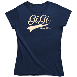 Gigi Since 2014 Ladies T Shirt Gigi Since 2014 Ladies T Shirt