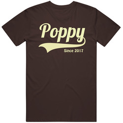 Poppy Since 2017 T Shirt Poppy Since 2017 T Shirt