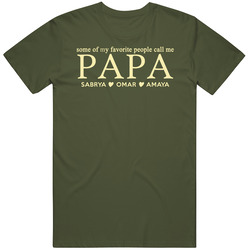 Papa For Trina T Shirt Papa For Trina T Shirt