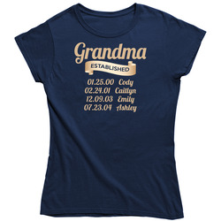 Grandma For Michelle Ladies T Shirt Grandma For Michelle Ladies T Shirt