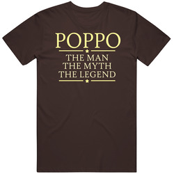 Poppo Man Myth Legend T Shirt Poppo Man Myth Legend T Shirt