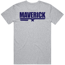 Maverick Dark Font T Shirt