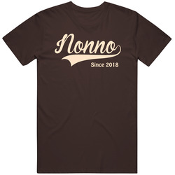 Nonno Since Any Year T Shirt