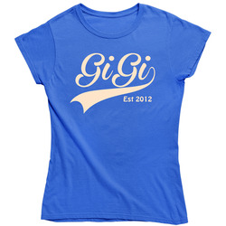 Gigi Est 2012 Ladies T Shirt Gigi Est 2012 Ladies T Shirt