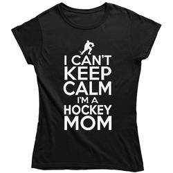 25990804 Keep Calm Hockey Mom Ladies T Shirt 25990804 Keep Calm Hockey Mom Ladies T Shirt