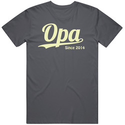 Opa Since 2014 T Shirt Opa Since 2014 T Shirt
