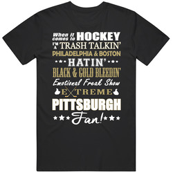 Pittsburgh Hockey Fan T Shirt