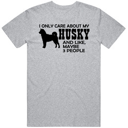 Husky Dog T Shirt