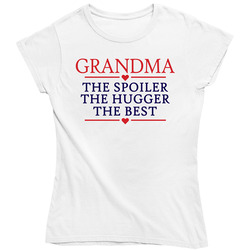 Grandma The Spoiler Ladies T Shirt Grandma The Spoiler Ladies T Shirt