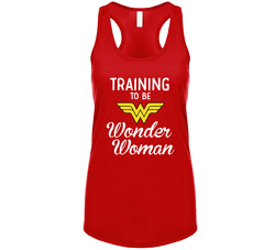 Training To Be Wonder Woman Tanktop Training To Be Wonder Woman Tanktop