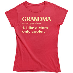 Grandma Dictionary Ladies T Shirt Grandma Dictionary Ladies T Shirt