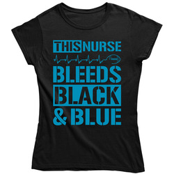 Updated Panthers Nurse Ladies T Shirt Updated Panthers Nurse Ladies T Shirt