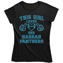 Harrah Panthers Ladies T Shirt Harrah Panthers Ladies T Shirt