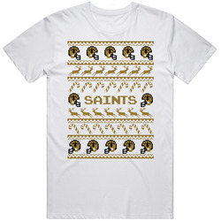 Saints Football Ugly Christmas Sweater T Shirt - New Orleans Saints Team Colors T Shirt Saints Football Ugly Christmas Sweater T Shirt - New Orleans Saints Team Colors T Shirt