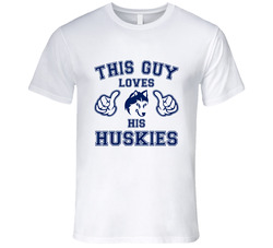 This Guy Loves His Connecticut Huskies Basketball T Shirt This Guy Loves His Connecticut Huskies Basketball T Shirt